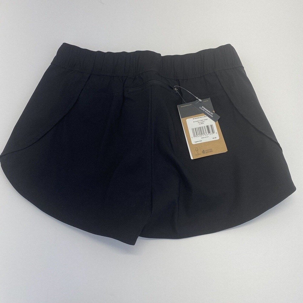 The North Face Women's Class V Mini Shorts Size S Black Drawstring Pocket New - Picture 12 of 16